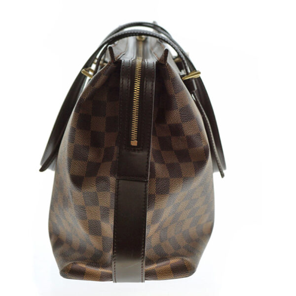 imgrc0081484504 Louis Vuitton Chelsea Damier Ebene Tote Bag Brown