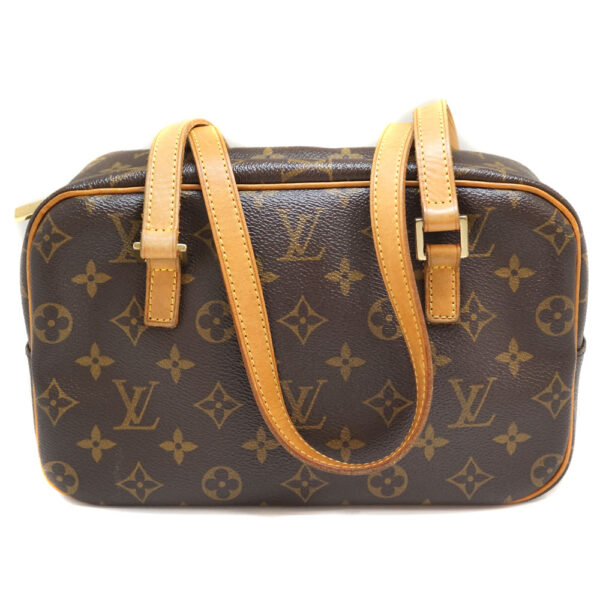 imgrc0081522418 Louis Vuitton Cite MM Monogram Canvas Tote Bag Brown