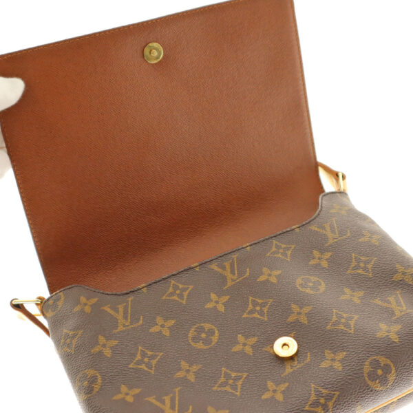 imgrc0081623296 Louis Vuitton Musette Tango Short Shoulder Bag Monogram Canvas Brown