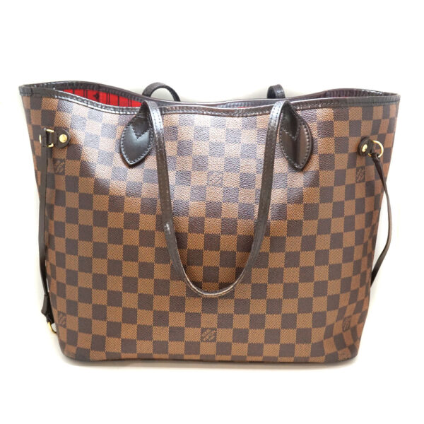 imgrc0081660506 Louis Vuitton Neverfull MM Damier Canvas Tote Bag Brown