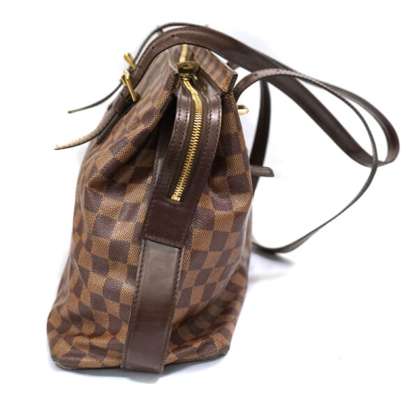 imgrc0081667115 Louis Vuitton Chelsea Damier Ebene Tote Bag Brown