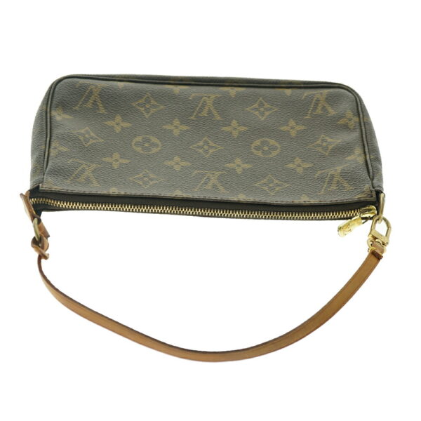 imgrc0081676084 Louis Vuitton Pochette Accessory Pouch Monogram Canvas Brown