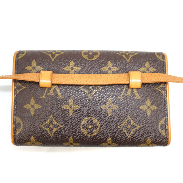 imgrc0081681455 Louis Vuitton Pochette Florentine Monogram Canvas Pouch Brown