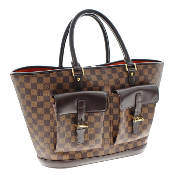 imgrc0081684051 Louis Vuitton Manosque GM Tote Bag Damier Canvas Brown