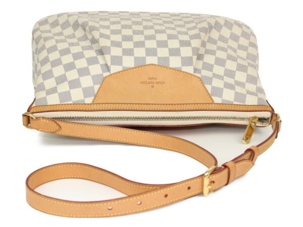 imgrc0081684491 Louis Vuitton Syracuse MM Damier Azur Shoulder Bag White Gray