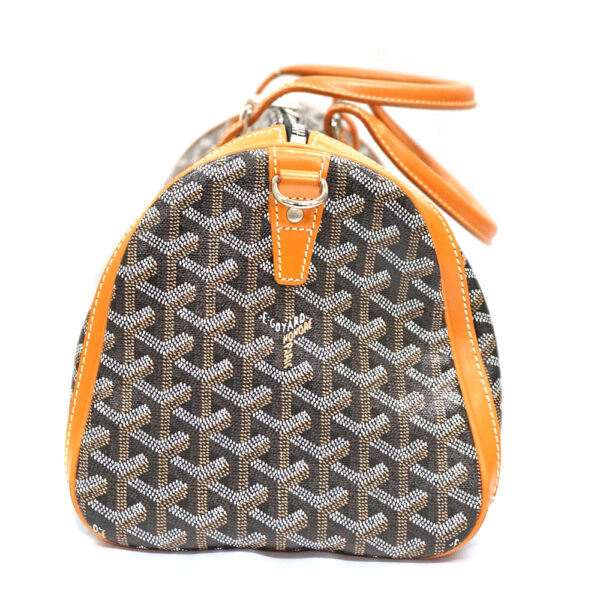 imgrc0081685161 Goyard Croisjour 35 Bag Canvas Herringbone Brown