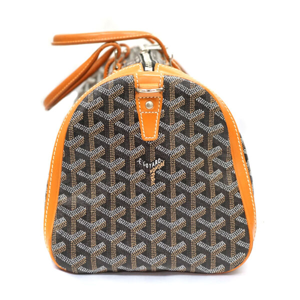 imgrc0081685162 Goyard Croisjour 35 Bag Canvas Herringbone Brown