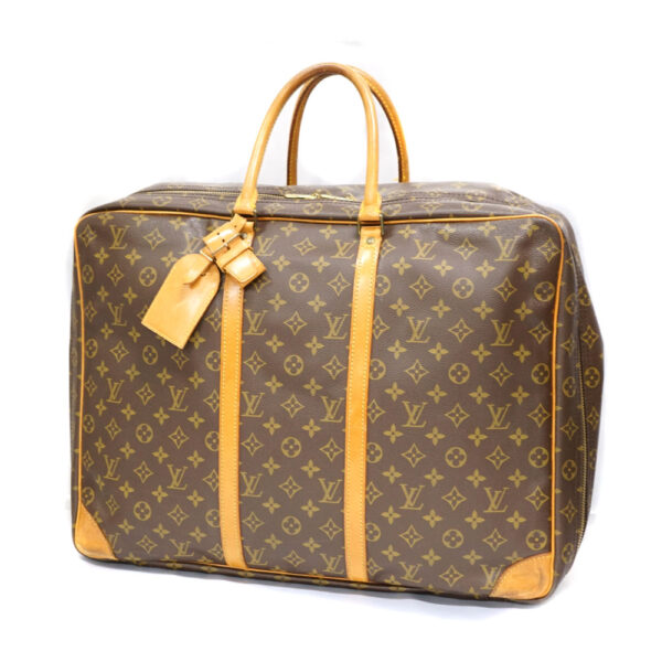 imgrc0081685290 Louis Vuitton Sirius 50 Monogram Canvas Travel Bag Brown