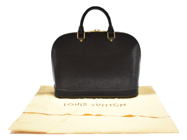 imgrc0081695455 Louis Vuitton Alma Handbag Epi Black