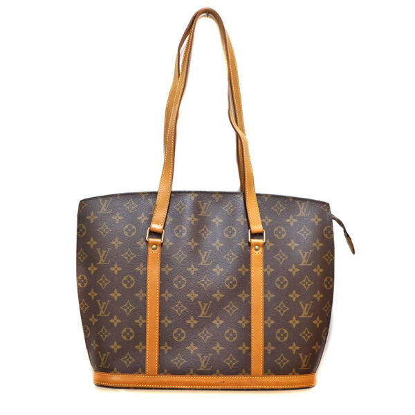 imgrc0081731103 Louis Vuitton Babylon Monogram Canvas Tote Bag Brown