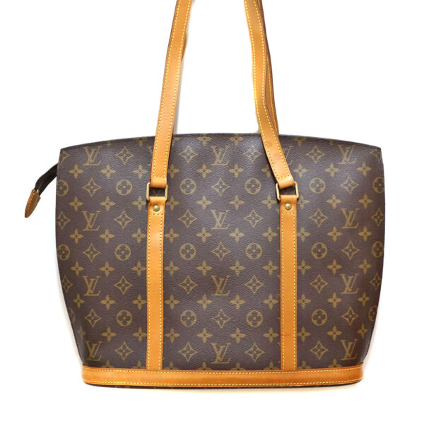 imgrc0081731104 Louis Vuitton Babylon Monogram Canvas Tote Bag Brown