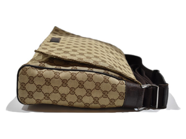 imgrc0081739909 Gucci Messenger Bag Canvas Brown