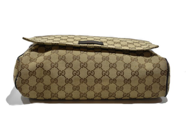 imgrc0081739910 Gucci Messenger Bag Canvas Brown