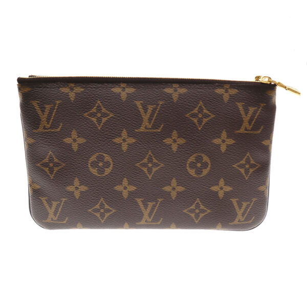 imgrc0081778939 Louis Vuitton Pochette Double Zip Monogram Giant Reverse Canvas Brown