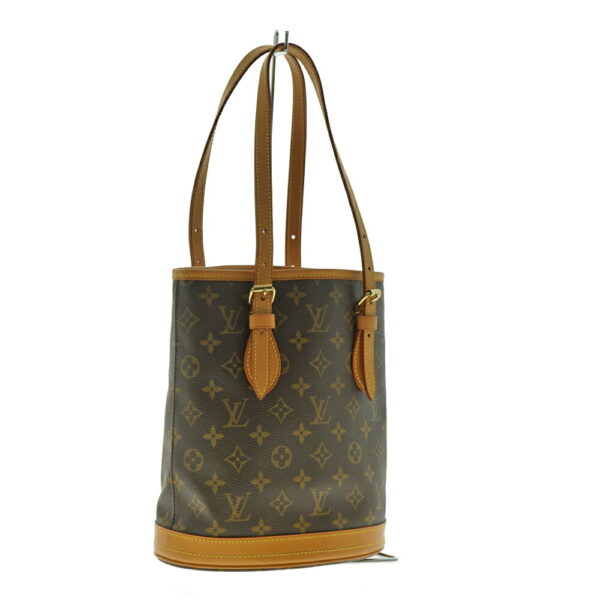 imgrc0081786669 Louis Vuitton Bucket PM Tote Bag Monogram Canvas Brown