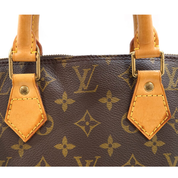 imgrc0081804724 Louis Vuitton Alma Monogram Canvas Handbag Brown