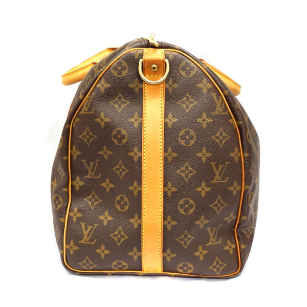 imgrc0081866295 Louis Vuitton Keepall Bandouliere 50 Monogram Canvas Bag Brown