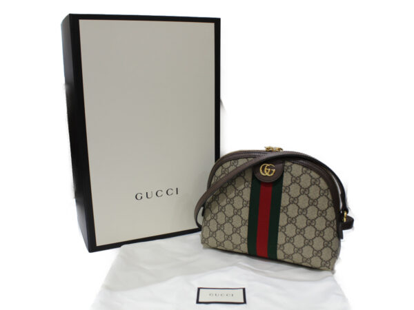 imgrc0081997749 Gucci Ophidia GG Sprint Canvas Shoulder Bag Beige