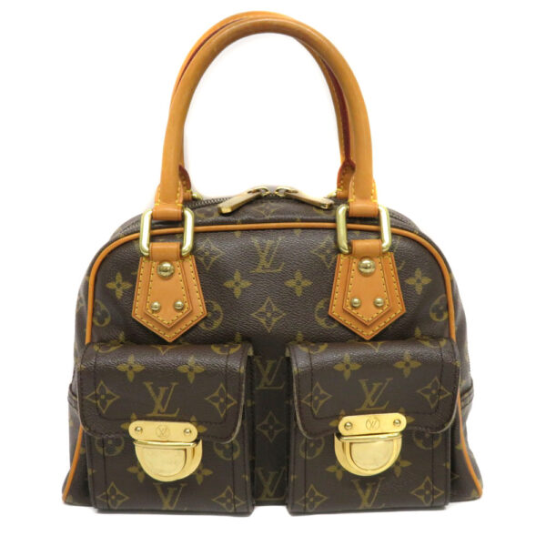 imgrc0082012450 Louis Vuitton Manhattan PM Handbag Monogram Canvas Brown