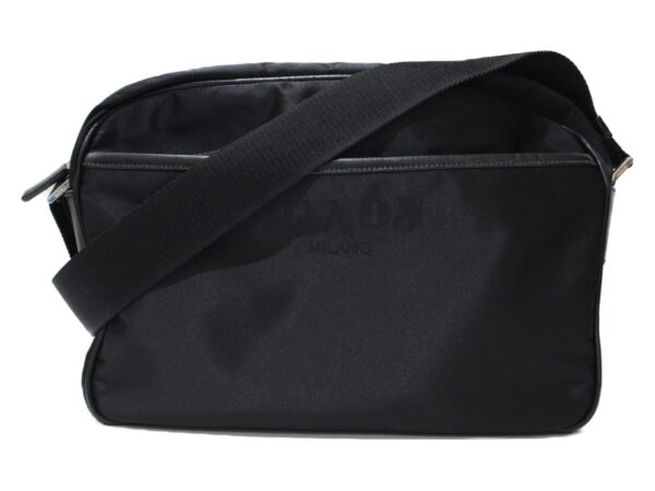 imgrc0082036396 Prada Shoulder Bag Nylon Black