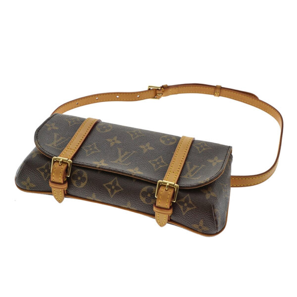 imgrc0082074335 Louis Vuitton Pochette Marelle Waist Bag Canvas Brown