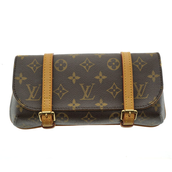 imgrc0082074336 Louis Vuitton Pochette Marelle Waist Bag Canvas Brown