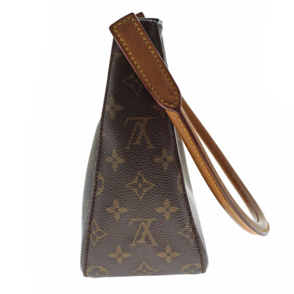 imgrc0082105247 Louis Vuitton Looping MM Shoulder Bag Canvas Brown