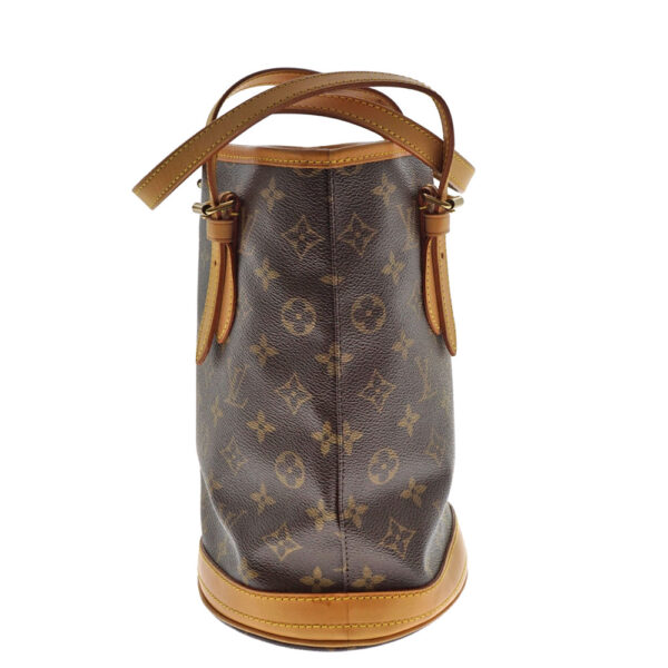 imgrc0082105288 Louis Vuitton Petit Bucket PM Shoulder Bag Canvas Brown