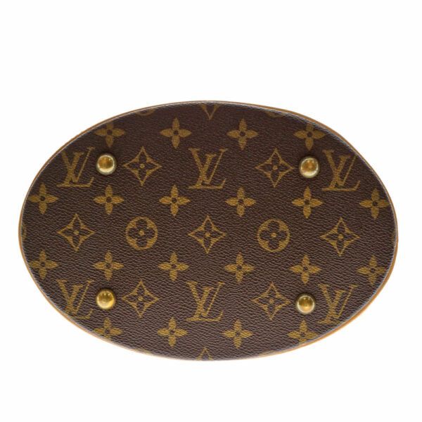 imgrc0082105290 Louis Vuitton Petit Bucket PM Shoulder Bag Canvas Brown