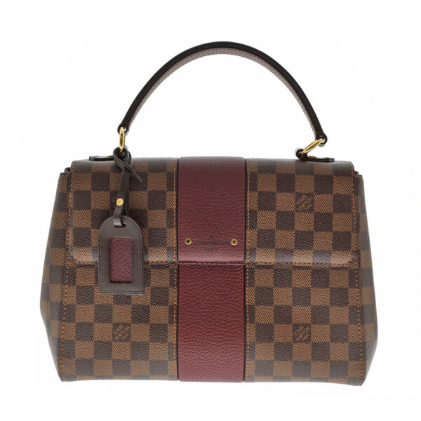 imgrc0082270174 Louis Vuitton Bond Street BB Handbag Canvas Brown