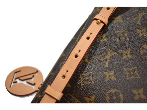 imgrc0082273821 Louis Vuitton Montsouris NM PM Monogram Canvas Backpack Brown