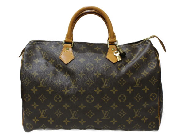 imgrc0082342489 Louis Vuitton Speedy 35 Monogram Handbag