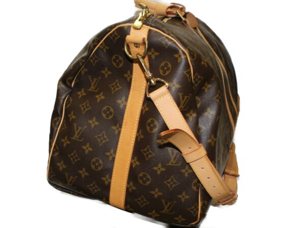 imgrc0082343153 Louis Vuitton Keepall Bandouliere 55 Monogram Brown