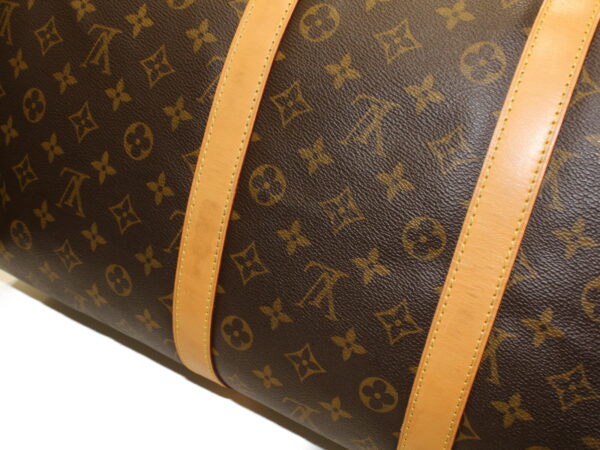 imgrc0082343155 Louis Vuitton Keepall Bandouliere 55 Monogram Brown