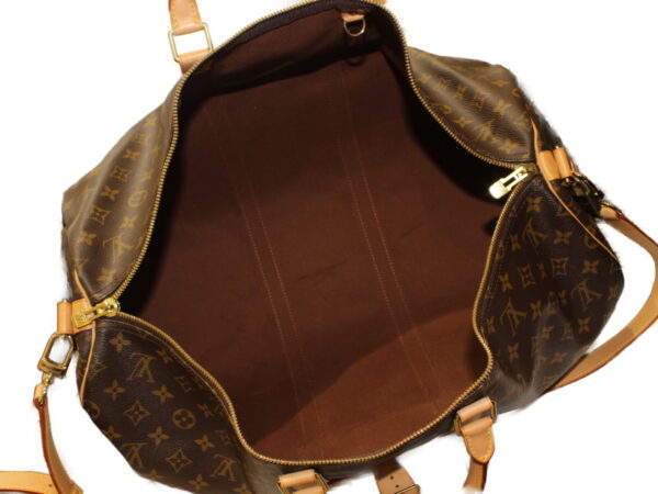 imgrc0082343162 Louis Vuitton Keepall Bandouliere 55 Monogram Brown