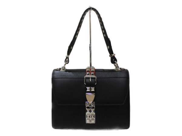 imgrc0082369659 Prada 2WAY Bag Leather Black