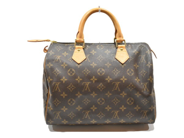 imgrc0082373058 Louis Vuitton Speedy 30 Monogram Canvas Handbag Brown