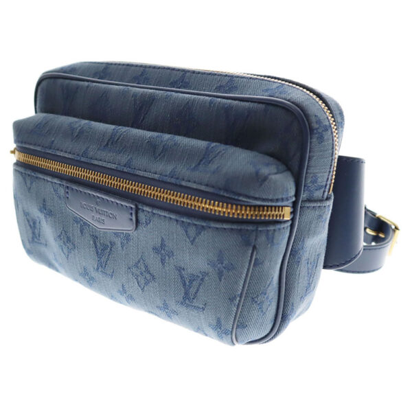 imgrc0082440355 Louis Vuitton Bum Bag Outdoor Monogram Denim Blue Blue