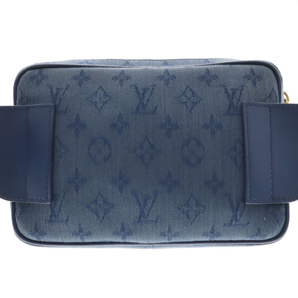 imgrc0082440358 Louis Vuitton Bum Bag Outdoor Monogram Denim Blue Blue