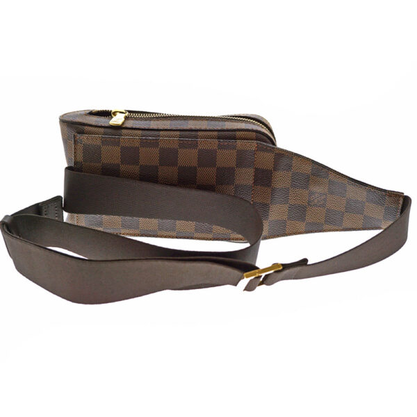 imgrc0082466798 Louis Vuitton Jeronimos Waist Bag Canvas Brown