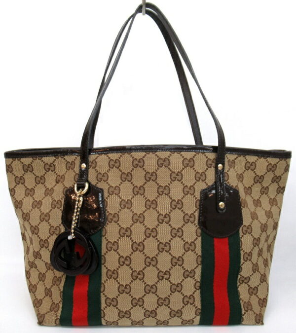 imgrc0082516898 Gucci GG Patent Tote Bag