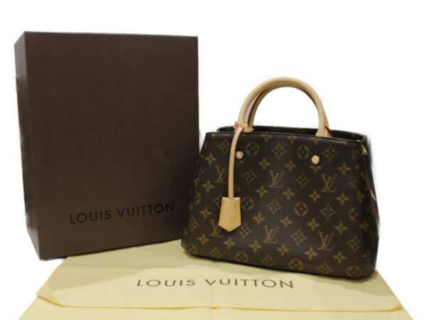 imgrc0082591435 Louis Vuitton Montaigne BB Monogram Handbag