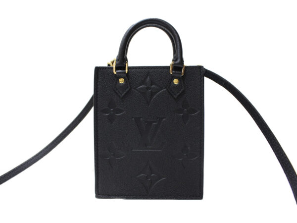 imgrc0082624784 Louis Vuitton Petite Sac Plat Empreinte Handbag Black