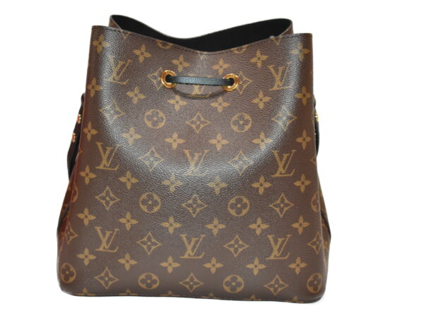 imgrc0082636622 Louis Vuitton Neo Noe Monogram Canvas Drawstring Shoulder Bag Brown