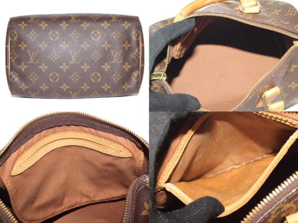 imgrc0082647596 Louis Vuitton Speedy 25 Monogram Bag Brown