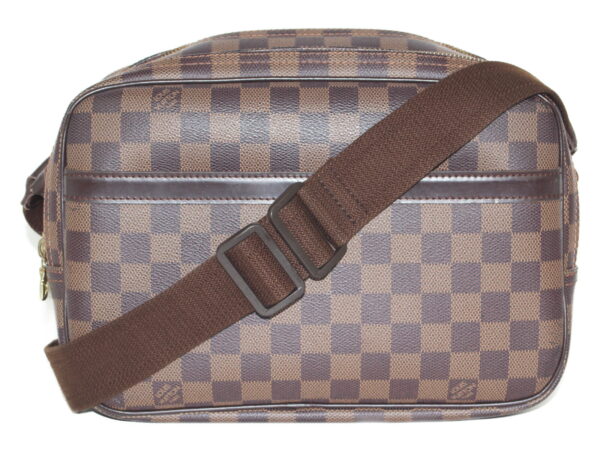 imgrc0082648410 Louis Vuitton Reporter PM Damier Shoulder Bag Brown