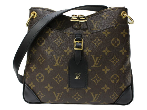 imgrc0082700216 Louis Vuitton Odeon NM PM Monogram Shoulder Bag Noir Black