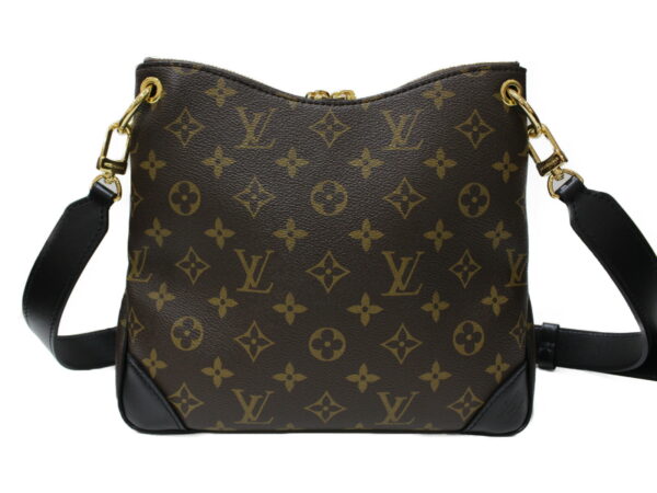 imgrc0082700219 Louis Vuitton Odeon NM PM Monogram Shoulder Bag Noir Black