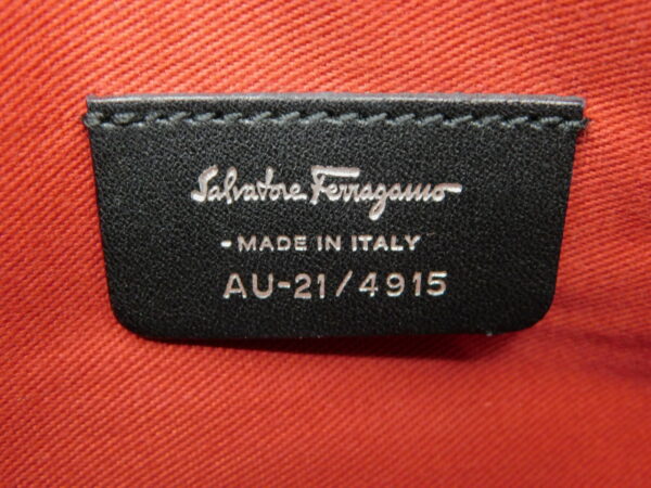 imgrc0082760804 Salvatore Ferragamo Gancini Accessory Pouch Bag Black