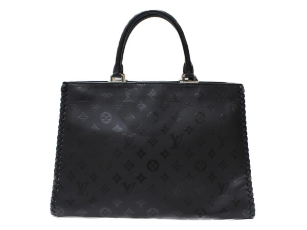 imgrc0082788059 Louis Vuitton Very Zip Tote Smooth Leather Handbag Noir Black